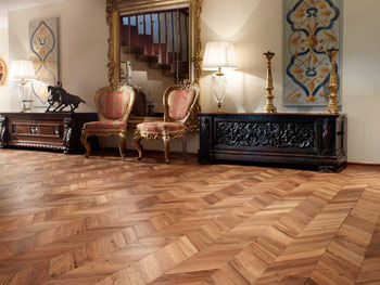 walnut chevron