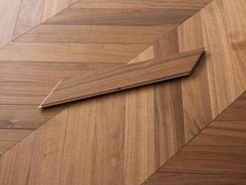 walnut chevron