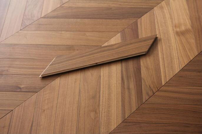 walnut chevron