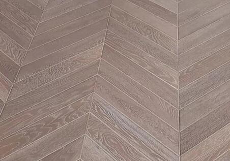 oak chevron in grey color